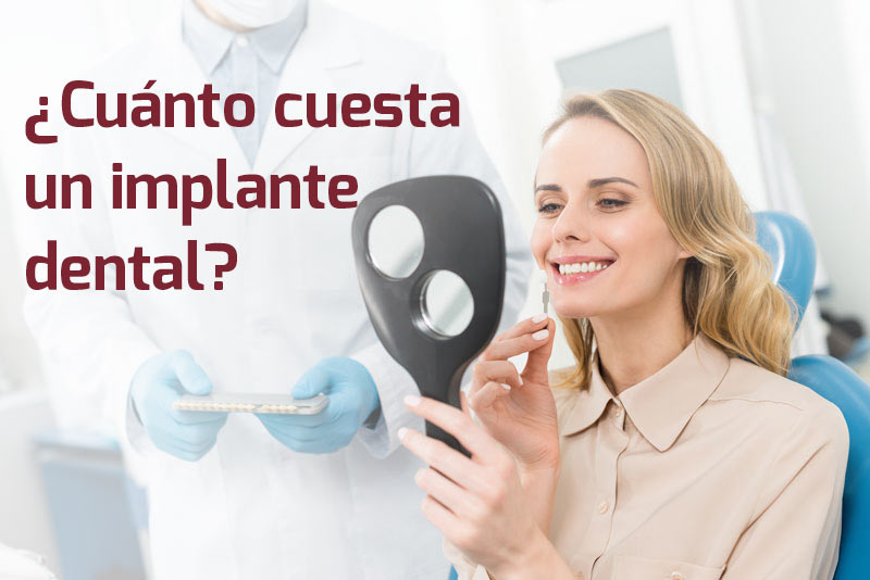 Precio de ponerse implantes dentales