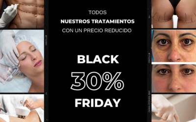 BLACK FRIDAY: TODOS LOS TRATAMIENTOS DE MEDICINA ESTÉTICA CON UN 30% DE DESCUENTO